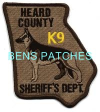 GEORGIA,A,HEARD COUNTY SHERIFF K-9 2 STATE SHAPED_wm